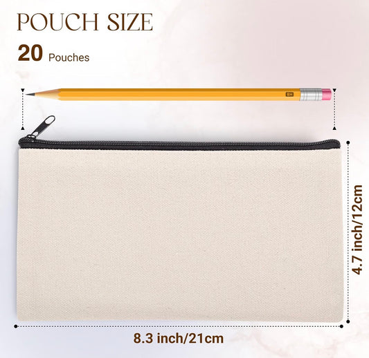 Canvas Zipper Pouch
