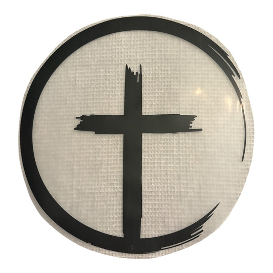 Circle Cross - Black
