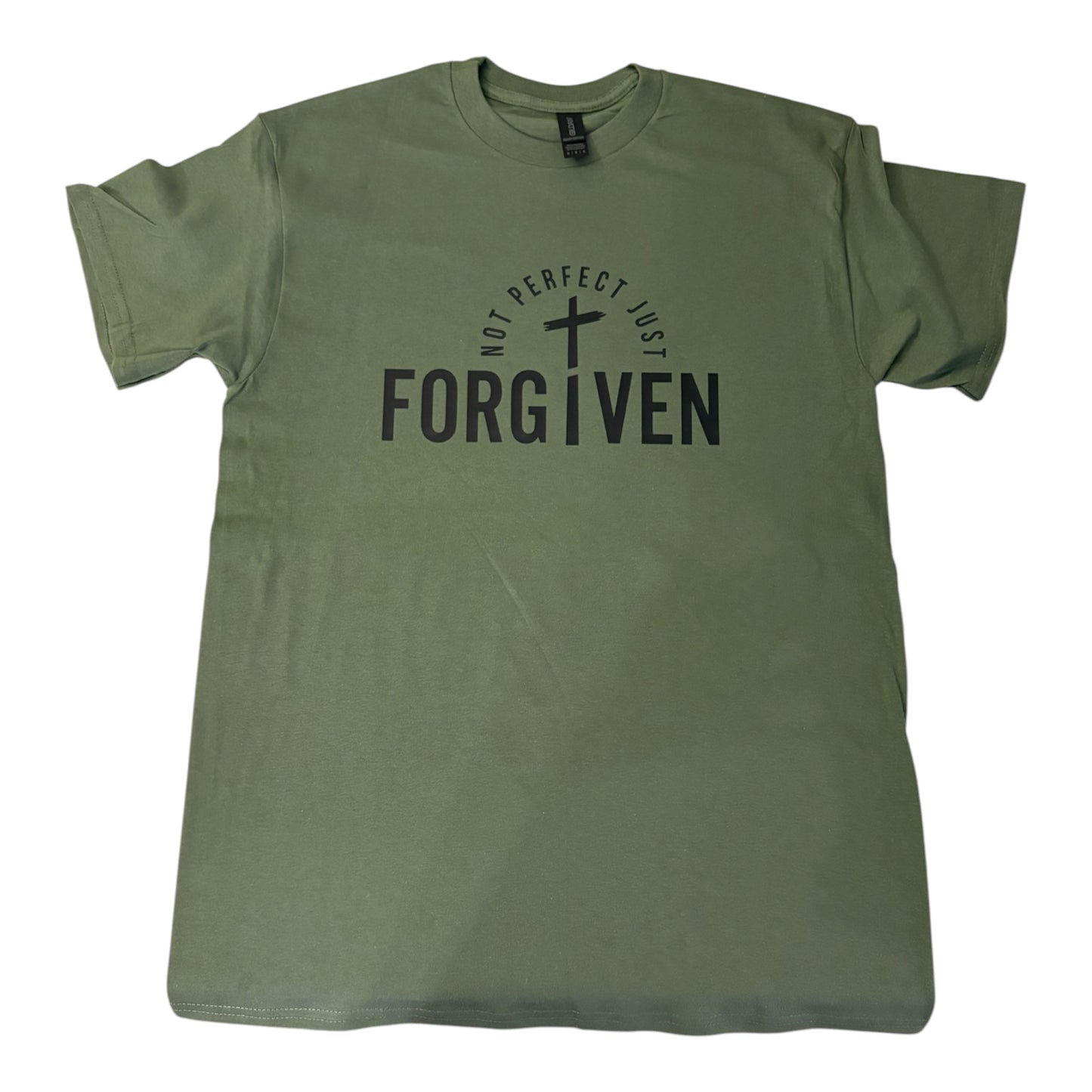 Not Perfect Just FORGIVEN - Black Graphic