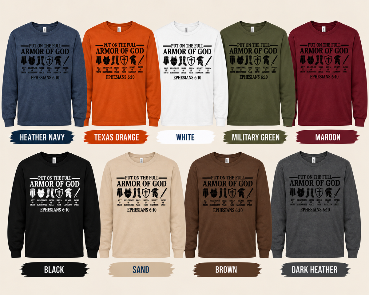 Armor of God - Black Graphic