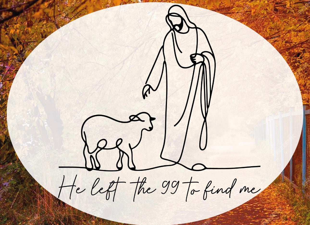 He left the 99 - Black Graphic