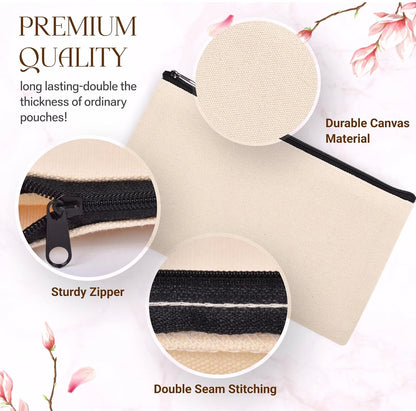 Canvas Zipper Pouch