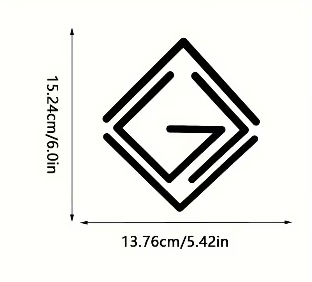 God Is Greater Than The Peaks and The Valleys Vinyl Decal - Diamond