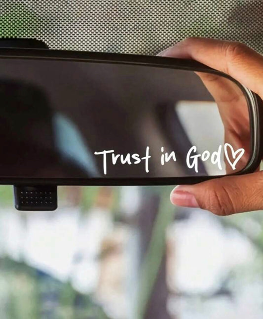 Trust In God Decal