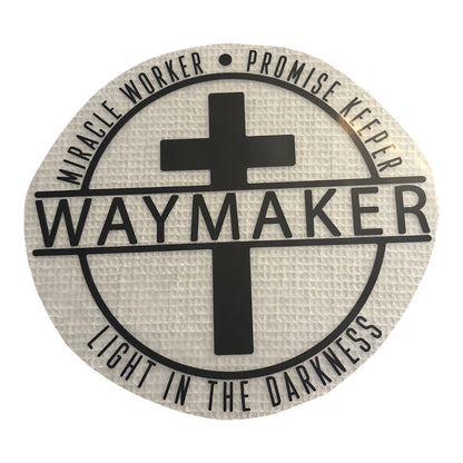 Waymaker Circle Cross - Black Graphic