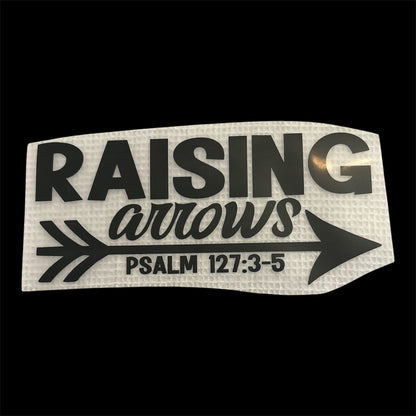 Raising Arrows - Black Graphic
