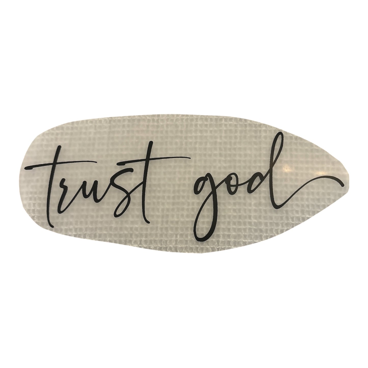 Trust God