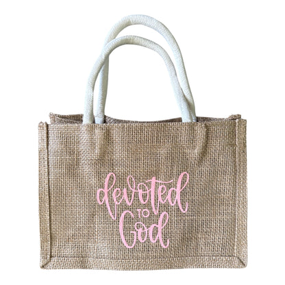 Customized Burlap Bag - Small