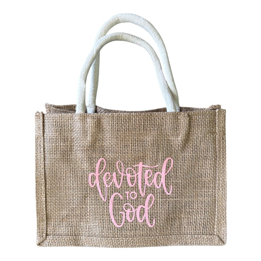 Customized Burlap Bag - Small