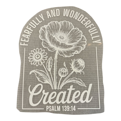 Fearfully & Wonderfully Created - White Graphic