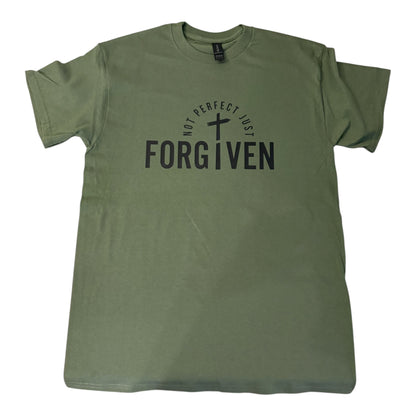 Not Perfect Just FORGIVEN - Black Graphic