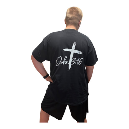 John 3:16 - White Graphic