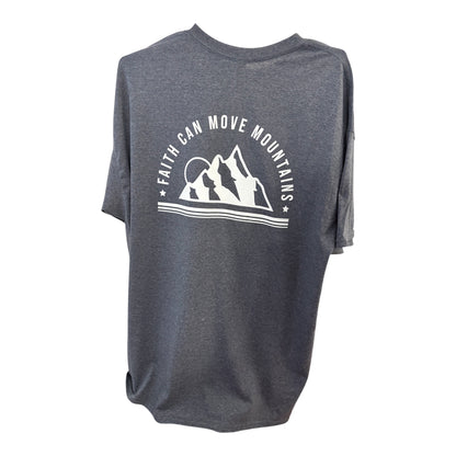 Faith Can Move Mountains - White Graphic