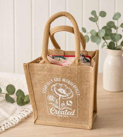 Customized Burlap Bag - Medium