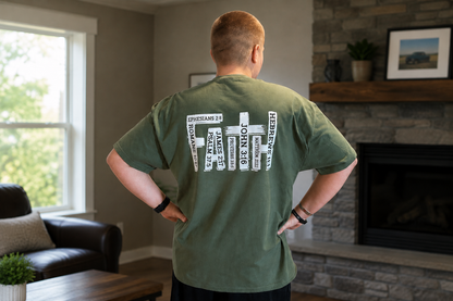 Faith - Verses - Black Graphic