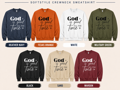 God Is Good All The Time - Black Graphic