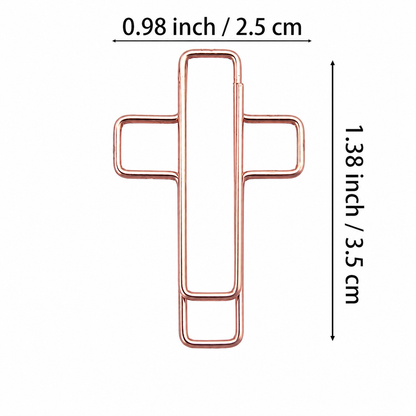 Bible Bookmark Clips with Ribbons