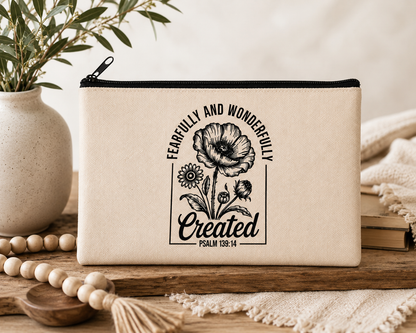 Canvas Zipper Pouch