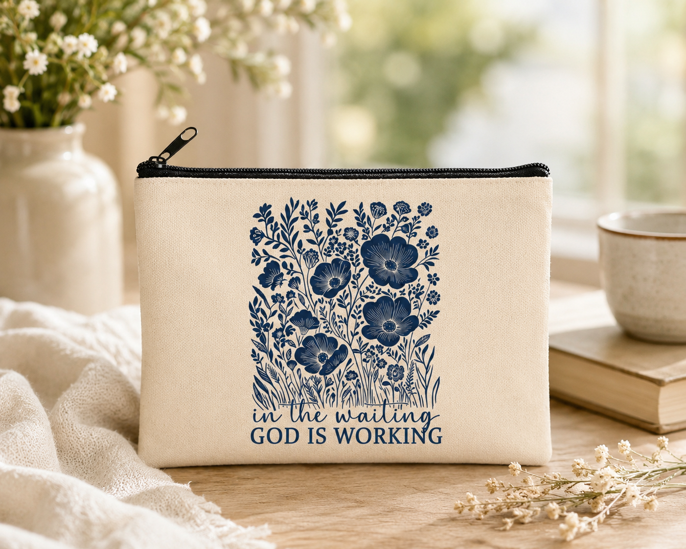 Canvas Zipper Pouch