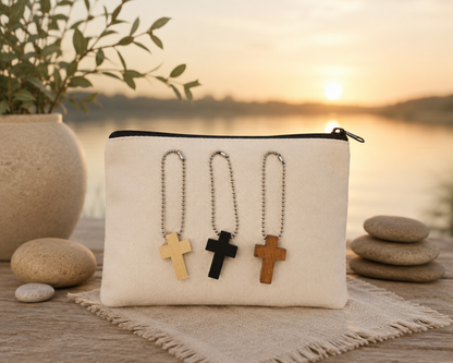 Beaded Chain Wooden Hangings