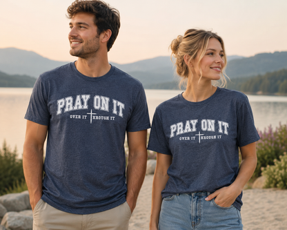 Pray On It - White Graphic