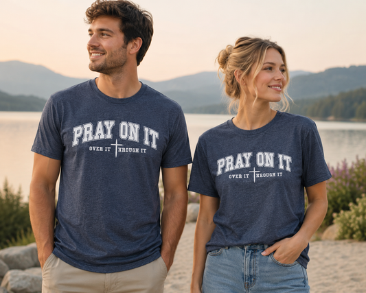Pray On It - White Graphic
