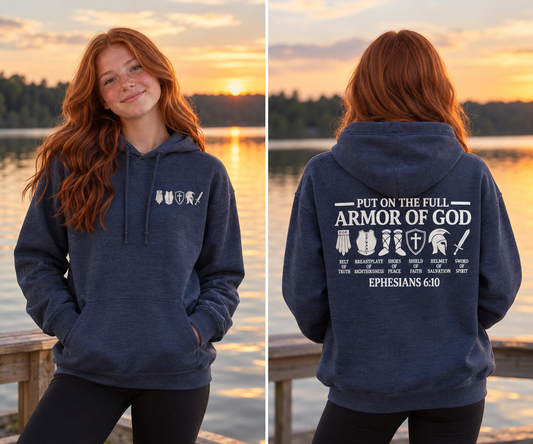 Armor of God - White Graphic