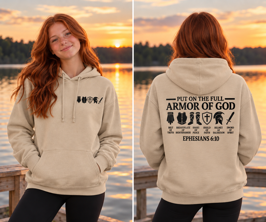 Armor of God - Black Graphic