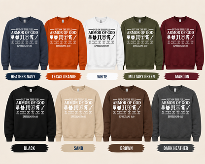 Armor of God - White Graphic