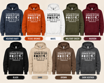 Armor of God - White Graphic